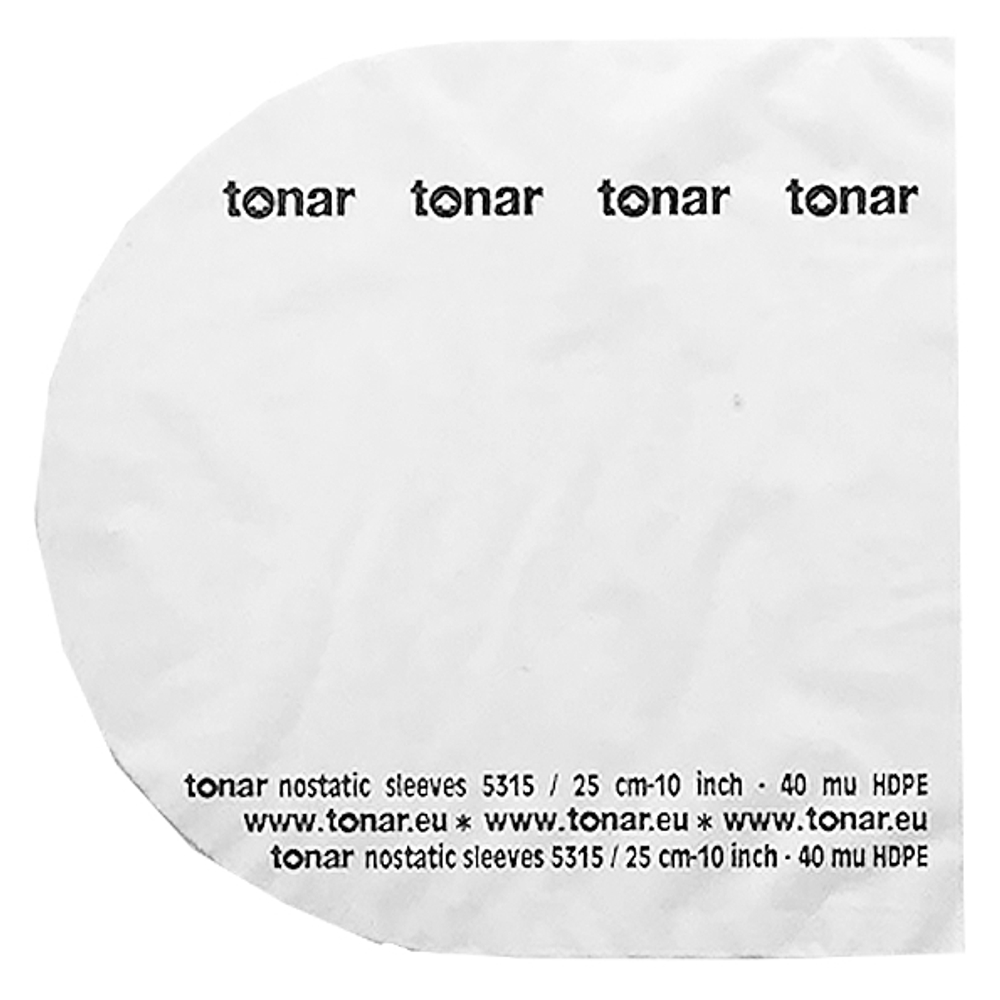 Конверты Внутренние Для Пластинок 10" (50 шт.)(Tonar Record Sleeves 5315)