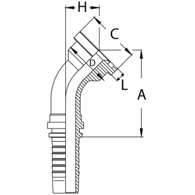 Фитинг DN 32 SFL 1 44.5 (45)