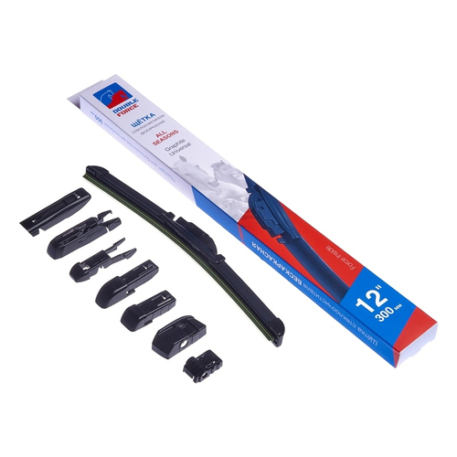 Щетка стеклоочистителя бескаркасная Double Force 300 мм (12") DFF12