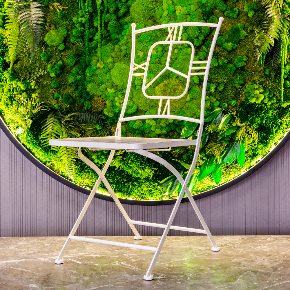 Стул складной Объект мечты Гарда белый антик OM-21061617