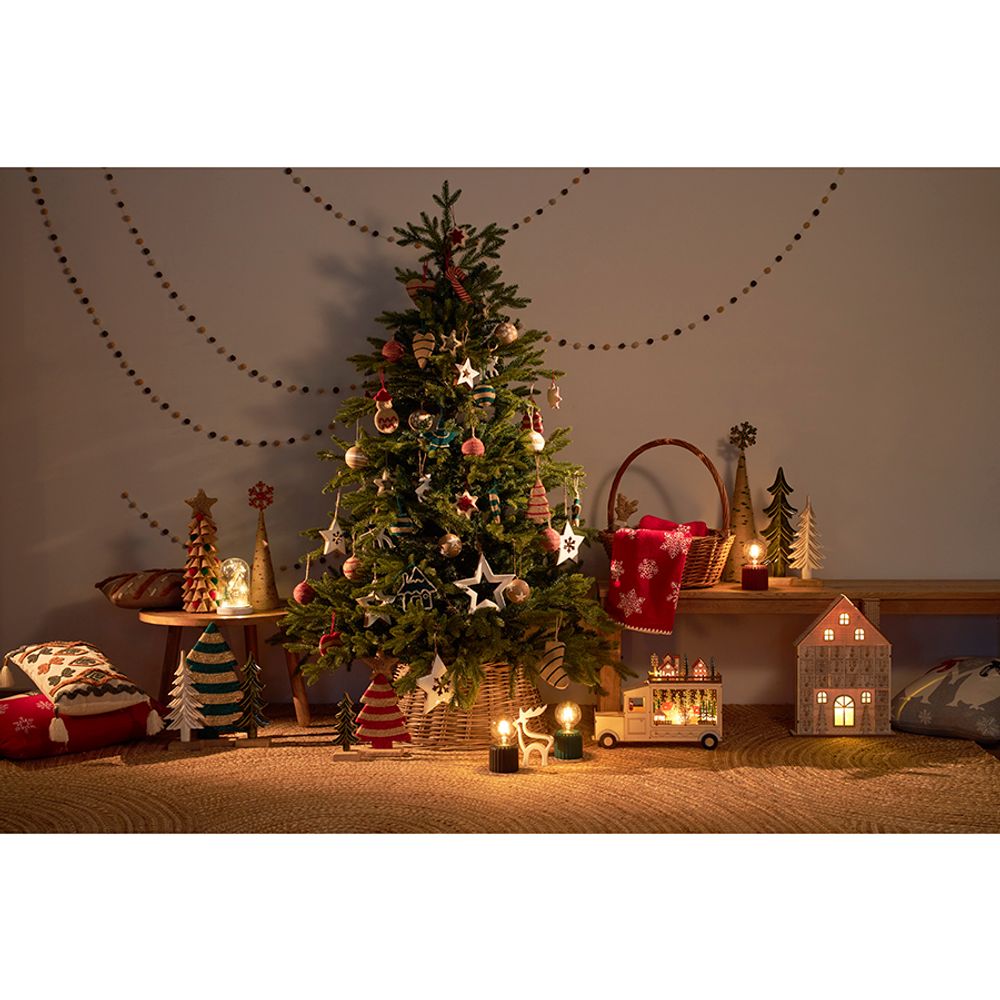 Декор новогодний Festive tree из коллекции New Year Essential, 20 см