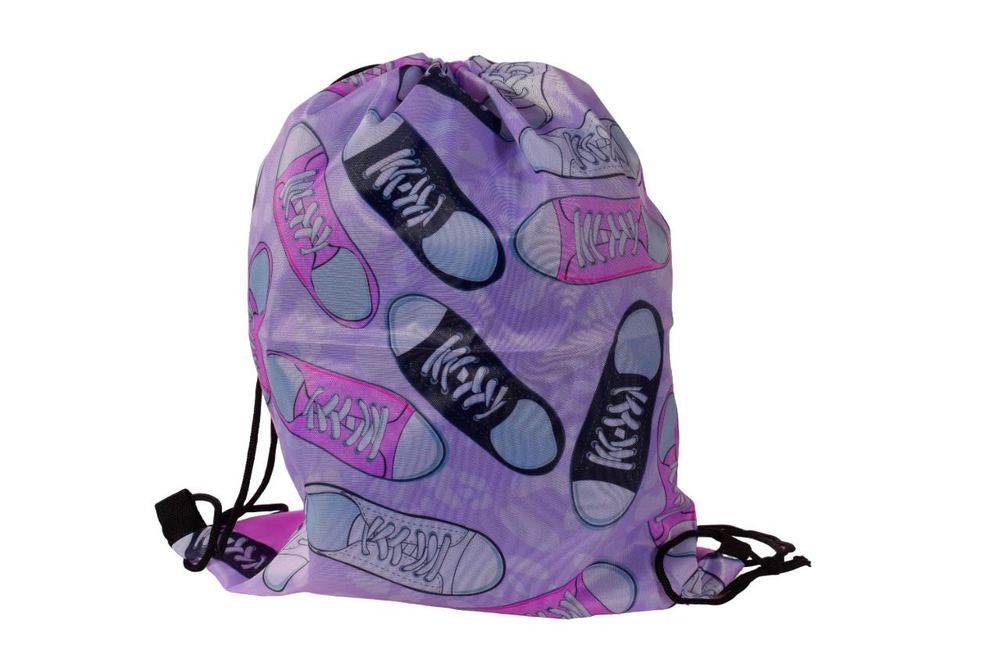 Мешок для обуви 33*40 см, для девочек "Teen girls", 4 вида микс