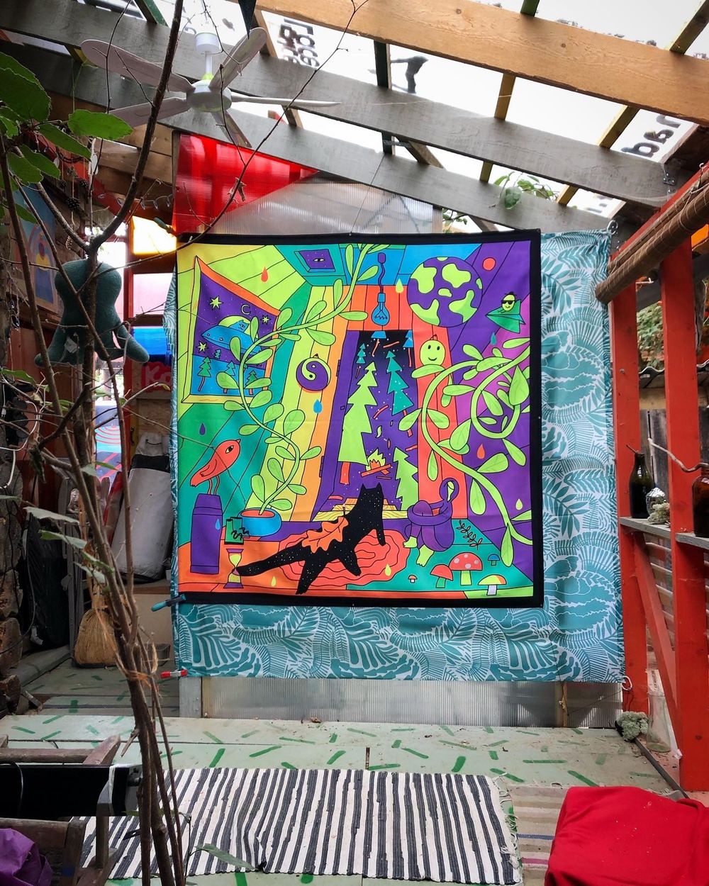 Полотно Plushedelica «Комната»