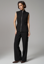 Жилет на молнии черный