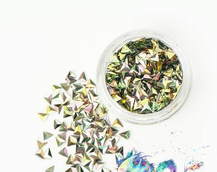 1265 Чешуя дракона 3D треугольники 3 мм