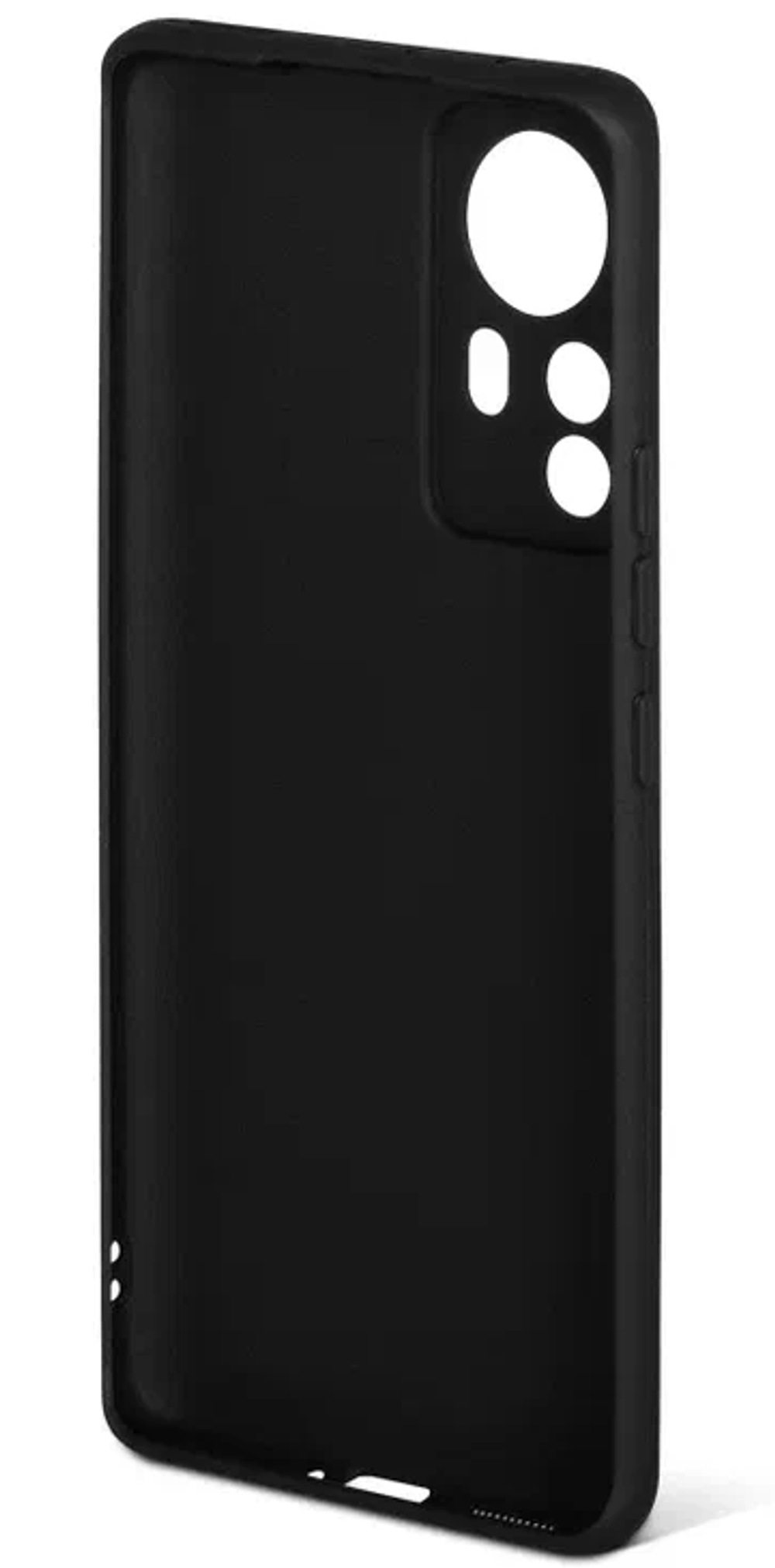 Силиконовый чехол для Xiaomi 12 Lite DF xiCase-67 (black)