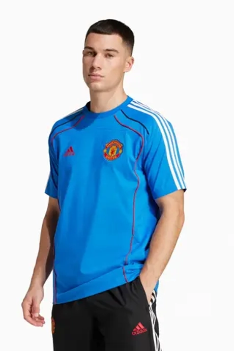 Футболка adidas Manchester United 24/25 Urban Purist Tee - синий
