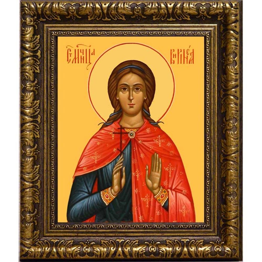 Виринея (Вероника) Едесская Святая мученица. Икона на холсте.