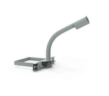 Кронштейн для уличных светильников на опору 903265203 серый Gauss