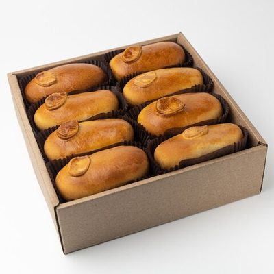 Бокс пирожков Капуста-Сыр 8 шт 240гр