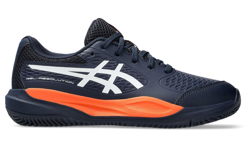 детские Кроссовки теннисные Asics Gel-Resolution X GS Clay - небесный