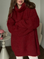 Свитер Альма красный