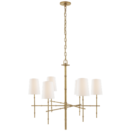 Люстра Visual Comfort Grenol Medium Modern Bamboo Chandelier (Open Box)