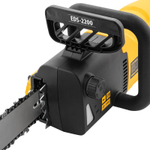 Пила цепная электрическая EDS-2200, 2.2 кВт,продольная, шина 45 см, шаг 3/8, паз 1.3 мм, 62 звена Denzel