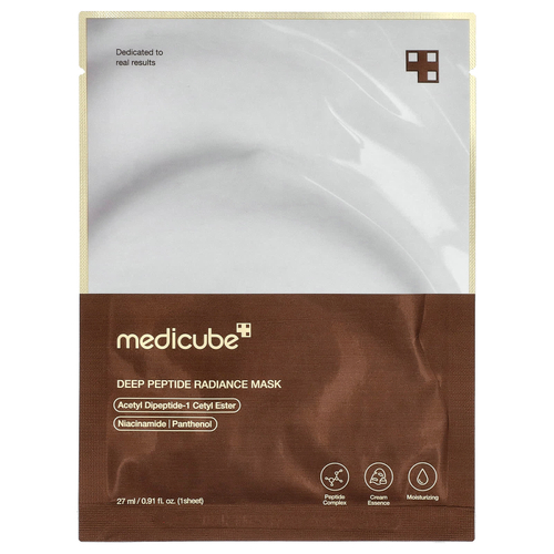 Medicube, маска для лица с насыщенным пептидом, 1 шт., 27 мл (0,91 жидк. унции)
