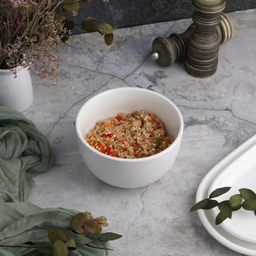Салатник 600 мл d 12 см h8 см белый фарфор P.L. Proff Cuisine [6]