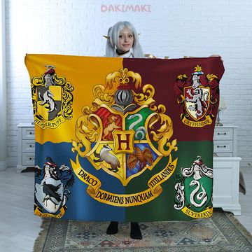 Плед Гарри Поттер арт.105 (велсофт), 150х130 и 200х140 см