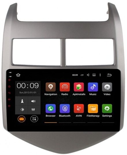 Магнитола для Chevrolet Aveo 2012-2015 - Roximo RX-1310 Android 13, ТОП процессор, 8/128, SIM-слот