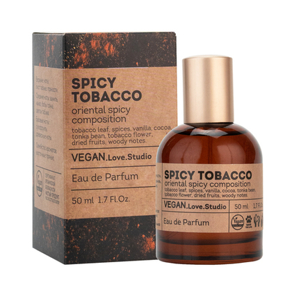 Вода парфюмерная Vegan Love Studio Spicy Tobacco (Веган Лав Студио Спайси Тобакко) – 50ml for women