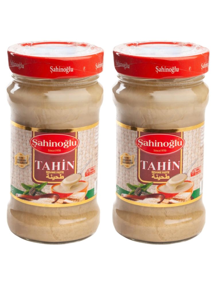 Кунжутная паста Sahinoglu Tahin sesame paste 300 г x 2 шт