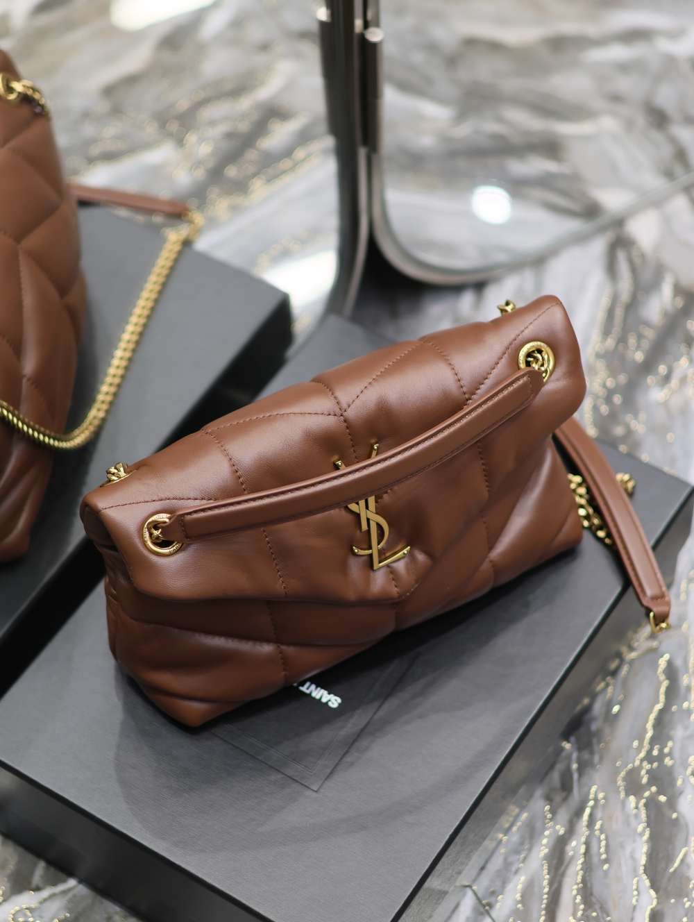 Saint Laurent Loulou Puffer Bag 29 cm