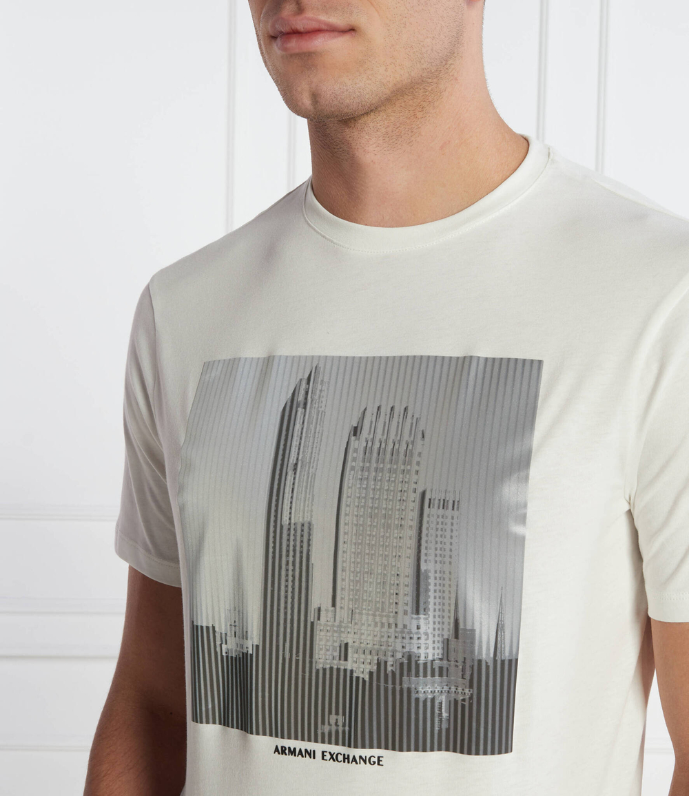 Футболка Armani Exchange - белый(3DZTHU ZJH4Z)