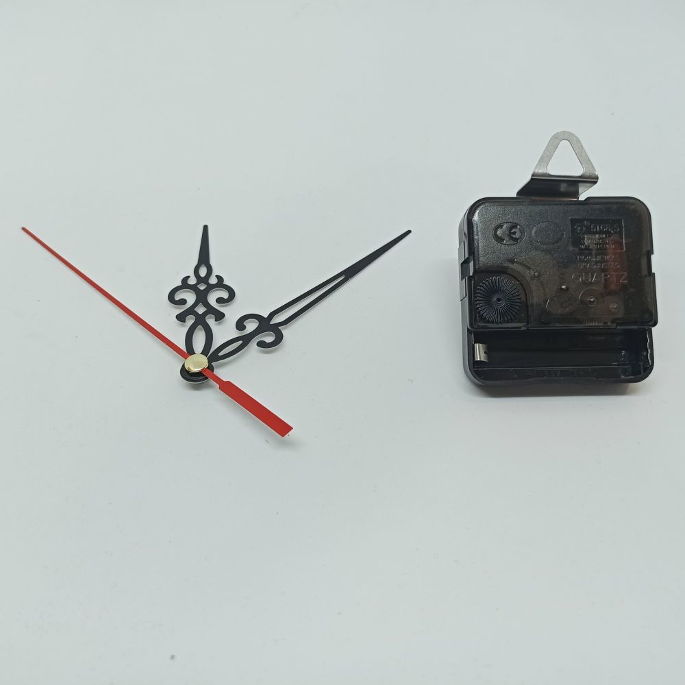 `Часовой механизм, шток 16 мм, со стрелками №20
