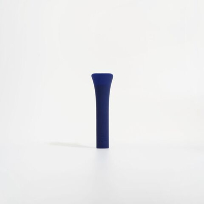 Синий мини-вибромассажёр Caress