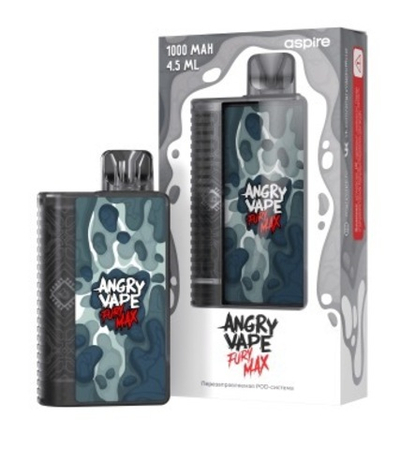 Angry Vape Fury Max Черный