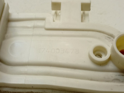 ARSL105 кт56 Бункер дозатора порошка для стиральной машины Hotpoint - Ariston 174003478 б/у