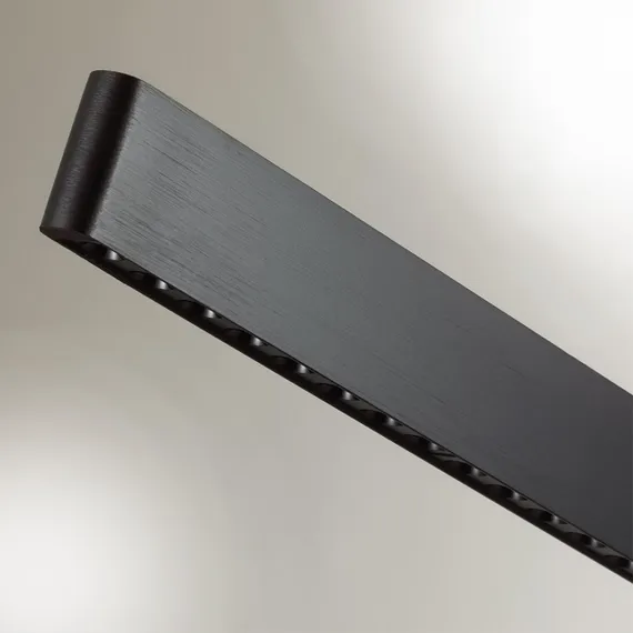 6683/38L HIGHTECH ODL24 333 Подвесной светильник брашированный черный/металл/акрил IP20 LED 38W 3420Лм 3000K BEVEREN