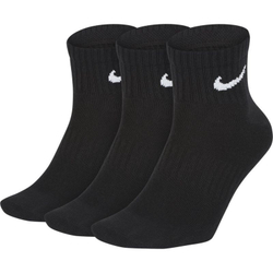 Теннисные носки Nike Everyday Cotton Cushioned Ankle 3P - черный