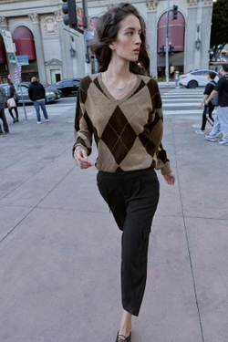 ZARA БРЮКИ CARROT FIT КАРГО, ЧЕРНЫЙ