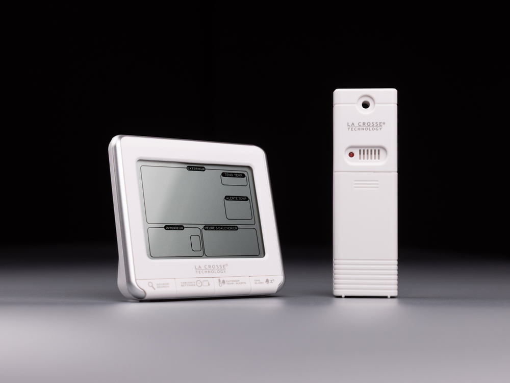 Термометр LA CROSSE WS6811, серебристый