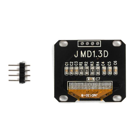 OLED дисплей 1.3 дюйма 128*64, I2C, белый