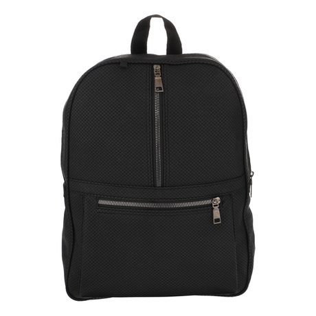 Рюкзак кожаный Espiur из искусственной кожи черный городской и повседневный