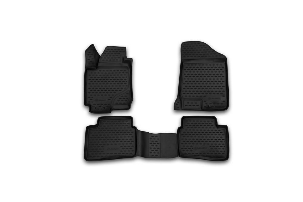 Коврики в салон для KIA Cee'd, 2006-2012 4 шт. (полиуретан) NLC.3D.25.20.210H