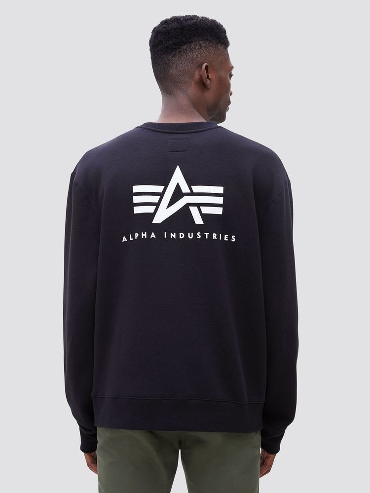 Свитшот Alpha Industries Small Logo Sweatshirt Черный
