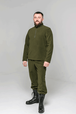 Флисовый костюм мужской поддёва