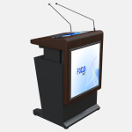 Интерактивная трибуна Focus Smart Podium ST200 (Два экрана 21,5''+33,1'')