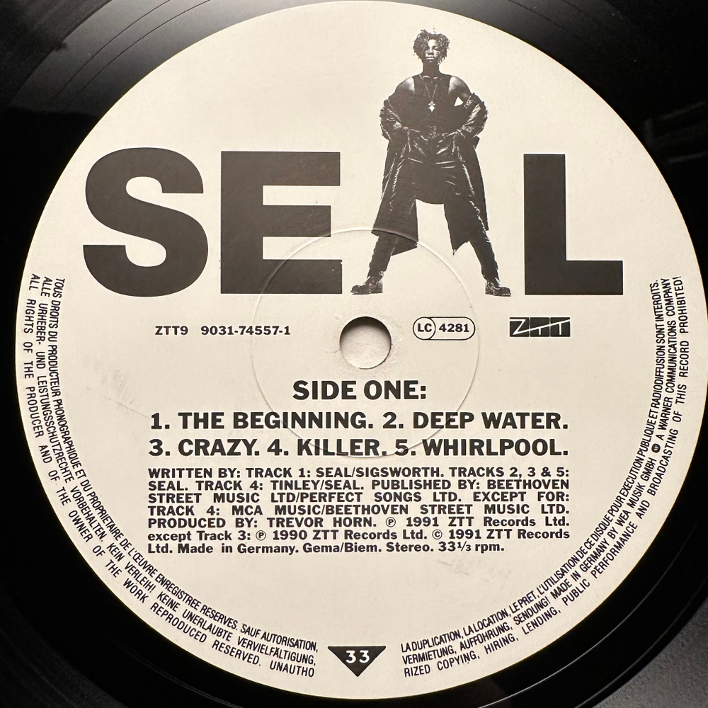 Seal - Seal (Германия 1991г.)
