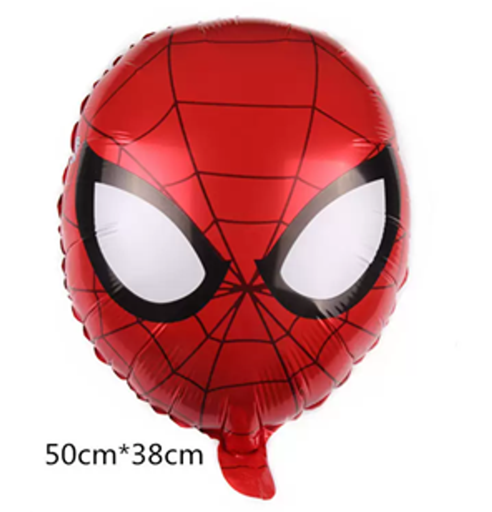 Фольгированный шарик "Голова Человека-паука" (146)10