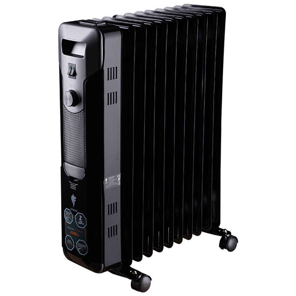 Радиатор масляный Leonord LE-1911 11-секционный 2,5кВт