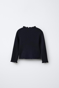 ZARA ЛОНГСЛИВ В РУБЧИК, СИНИЙ