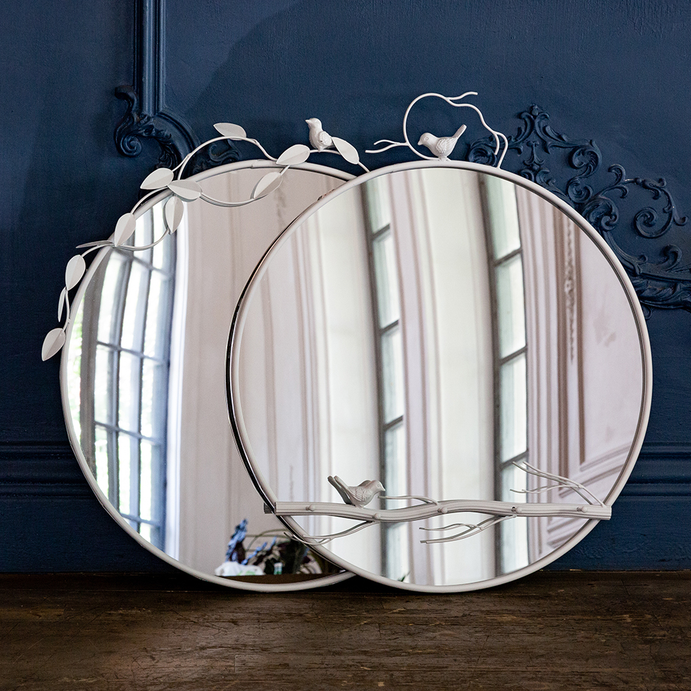 Зеркало настенное Объект мечты Багатель Уайт