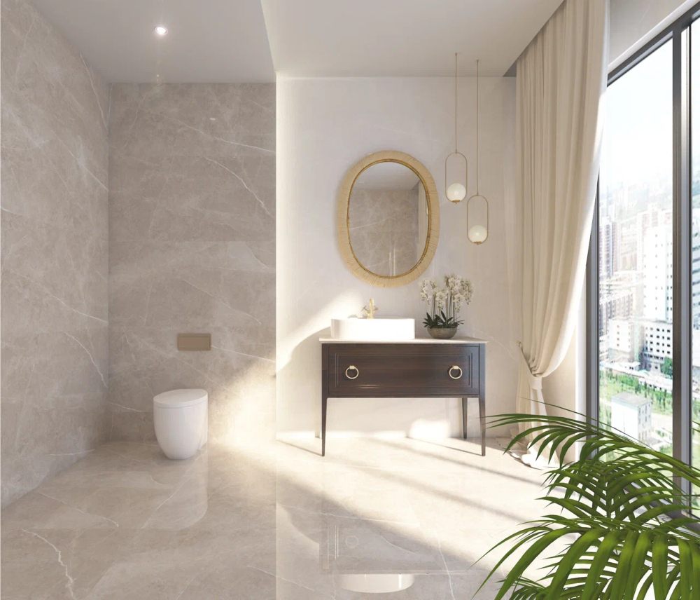 Керамогранит 60*120 SWINDON BEIGE POLISHED TECHNICAL PORCELAIN