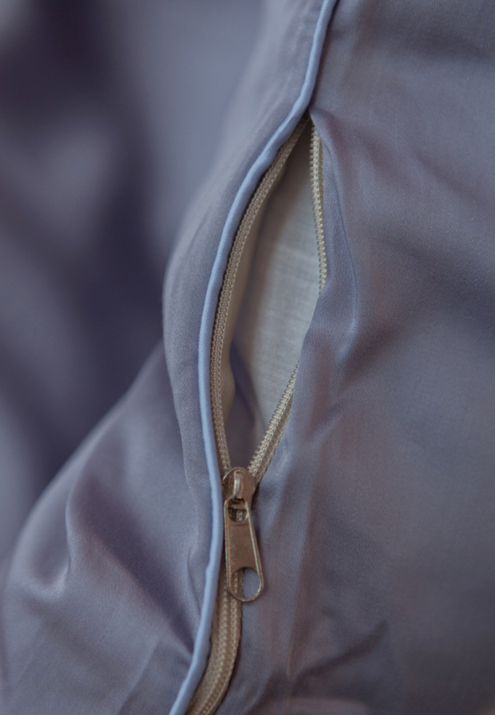 Постельное белье семейное Luxberry Тенсель сиреневое