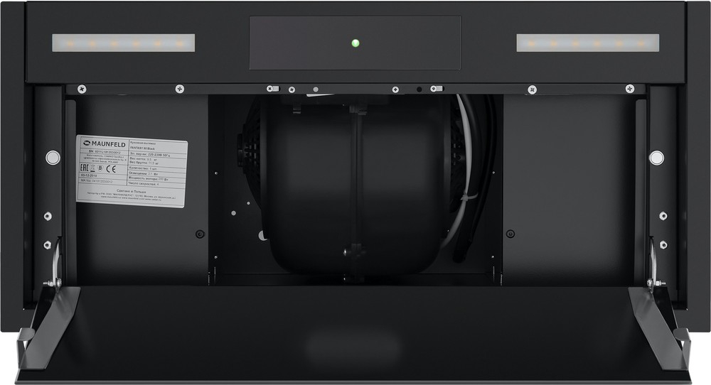 Встраиваемая вытяжка Maunfeld FANTASY 60 Black