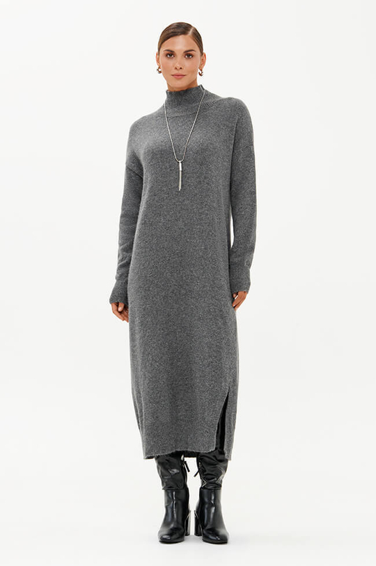 51722 Платье женское (темно-серый)