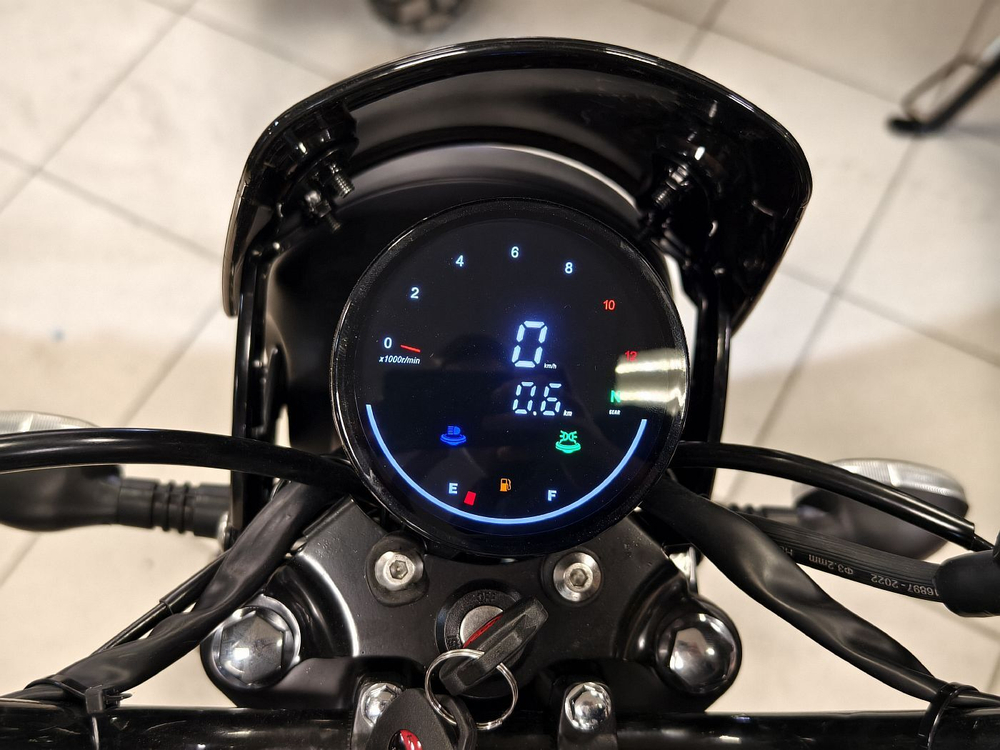 Мопед VMC NOVA CM48Q(110cc) R1100 черный-фиолетовый